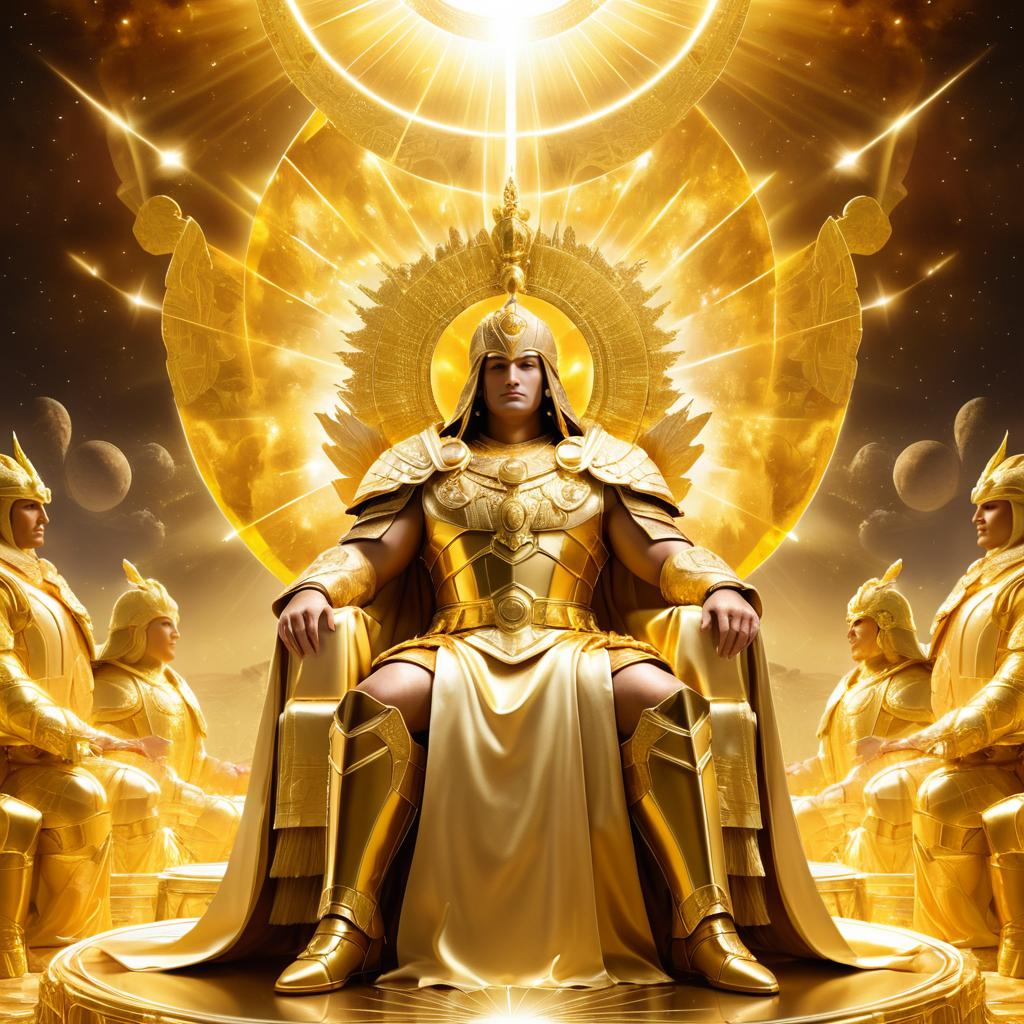 Emperor of Mankind in Celestial Radiance