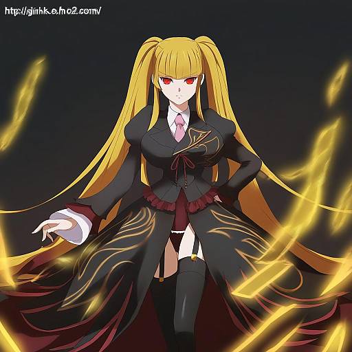 Illustration of Asmodeus (umineko), umineko no naku koro ni in the style of Ginko (silver fox)