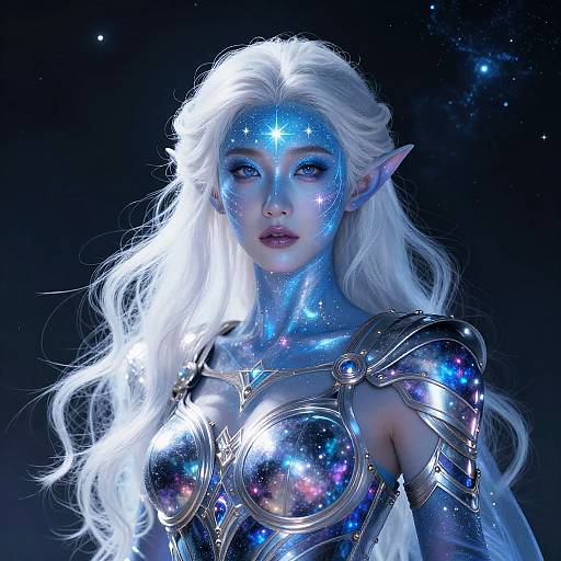 Radiant Astral Elf Portrait