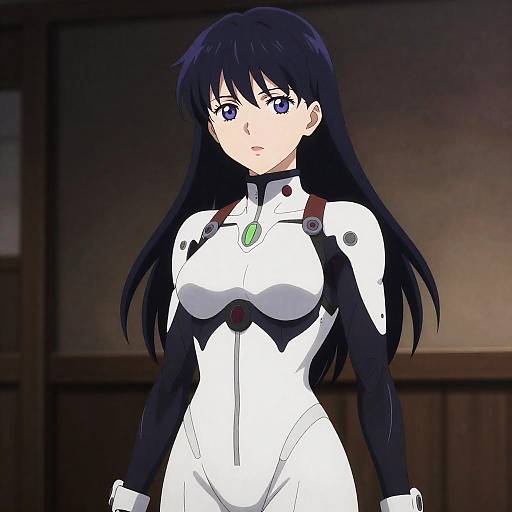 Cinematic Kusanagi Motoko Anime Key Visual