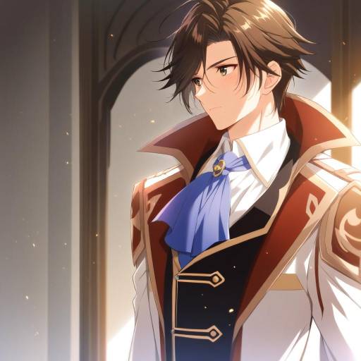 Illustration of Alvin (tales), tales of (series) in the style of Choco chip