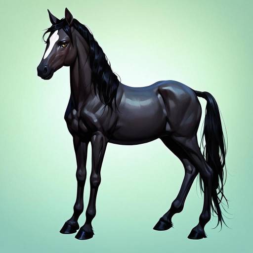 Graceful Dapple Gray Horse Portrait Graceful Dapple Gray Horse Portrait