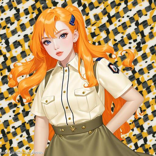 Illustration of Aquila (kancolle), kantai collection in the style of Helloimtea