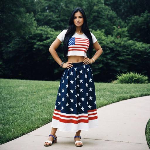 Stylish Independence Day Outfit for Girls