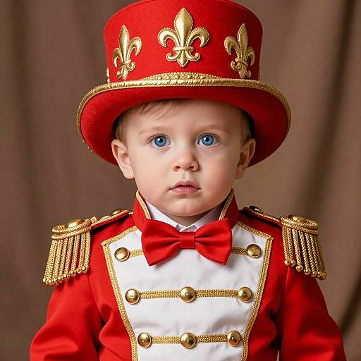 Regal Circus Ringmaster Infant Portrait