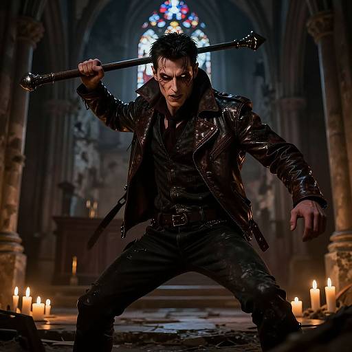 Fierce Vampire Hunter Turned Vampire