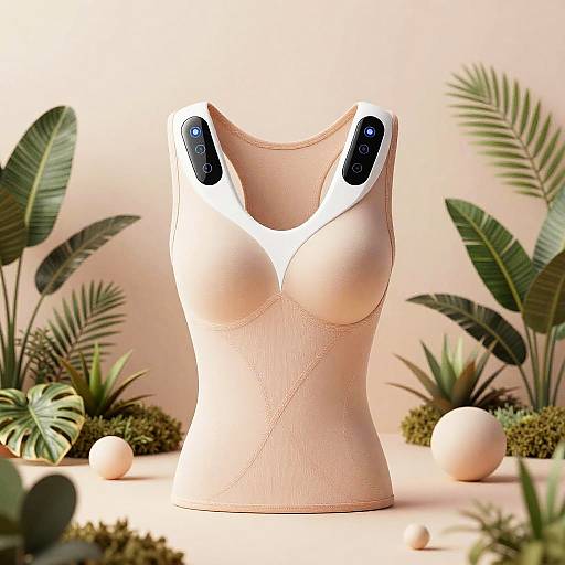 Stylish Breast Enhancement Machine with Botanicals