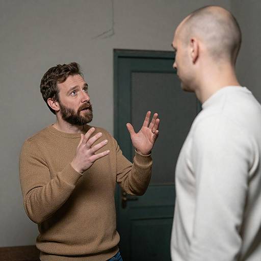 Conversation in a Dimly Lit Room