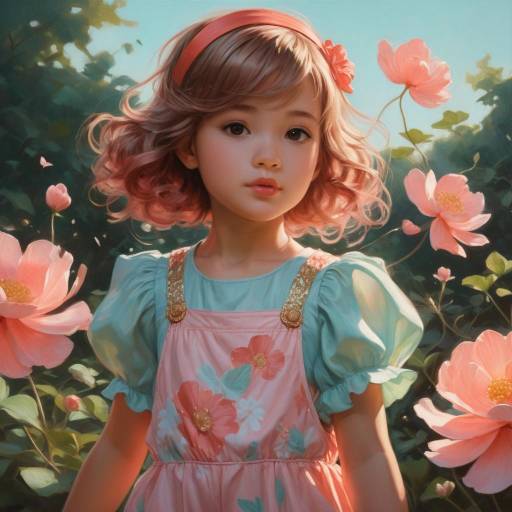 Epic Kawaii Portrait of a Young Girl Epic Kawaii Portrait of a Young Girl