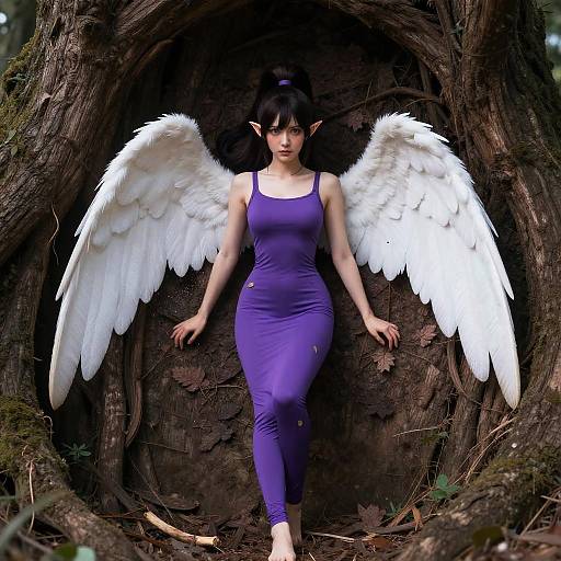 Cinematic Fairy Portrait with Magical Charm