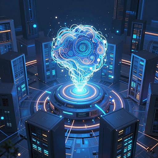 AI Network Digital Painting