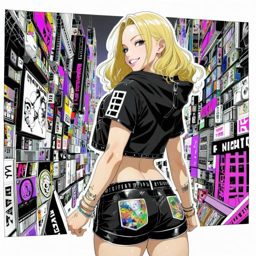 Blonde Girl in Tokyo Revengers Style