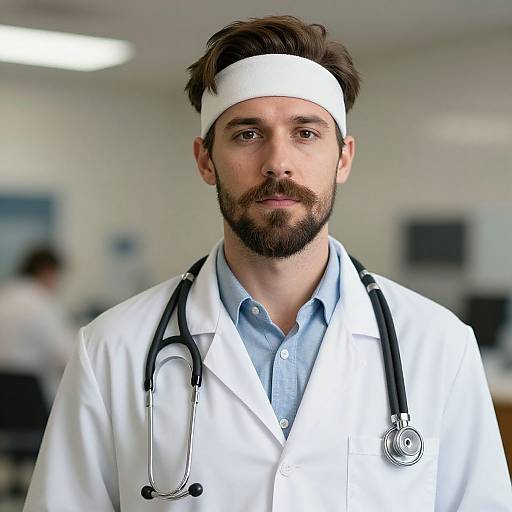 Weed Doctor Costume Male Portrait