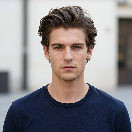 Modern Stylish Layered Quiff Hairdo