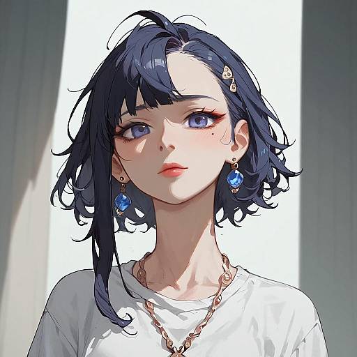 Anime Screencap with Flat Shadows