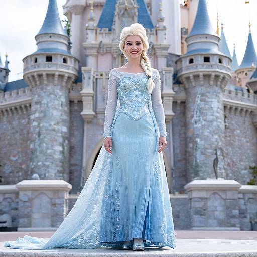 Queen Elsa's Coronation Dress Visualization