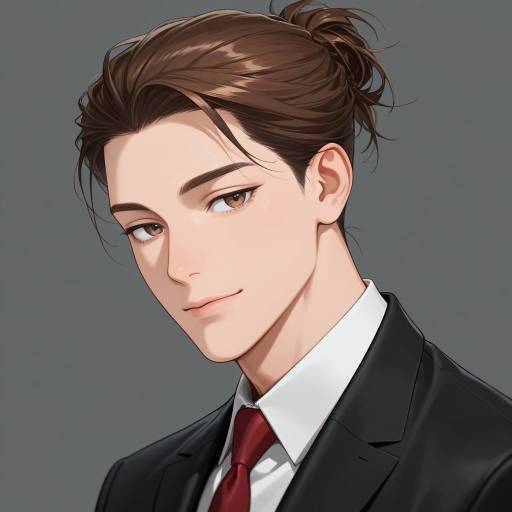 Distinguished Middle-Aged Man in Formal Attire Distinguished Middle-Aged Man in Formal Attire