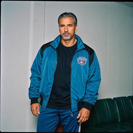 Mature Male Coach in 90s Sportswear