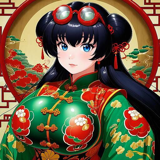 Illustration of Mousse (ranma 1/2), ranma 1/2 in the style of Idkuroi