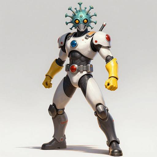 Dynamic Armored Doctor Sentai Monster Design