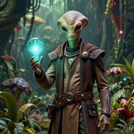 Create Alien Star Wars Diplomat