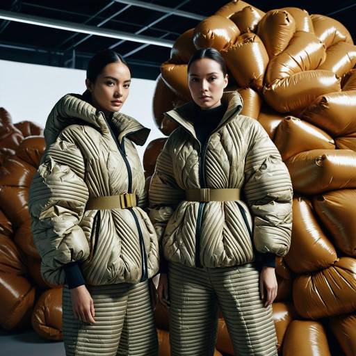 Fashion Models in Avant-Garde Biodegradable Outfits
