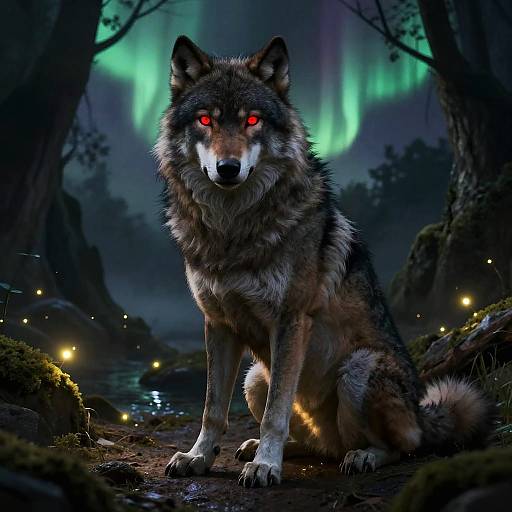 Feral Umbreon in Luminous Cave