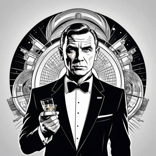 Frustrated James Bond Cartoon T-Shirt Design Frustrated James Bond Cartoon T-Shirt Design