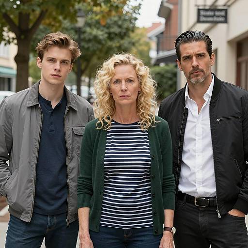 Outdoor Group Portrait in Daylight