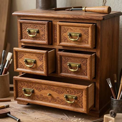 Whimsical Vintage Drawer Workshop