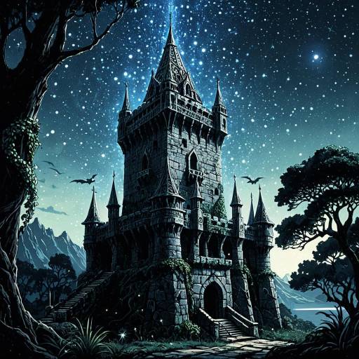 Veil Citadel: A Dungeons & Dragons Illustration Veil Citadel: A Dungeons & Dragons Illustration