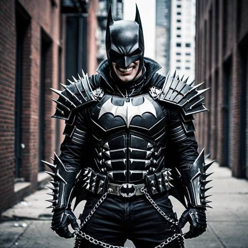Dramatic Batman Who Laughs Cosplay Costume