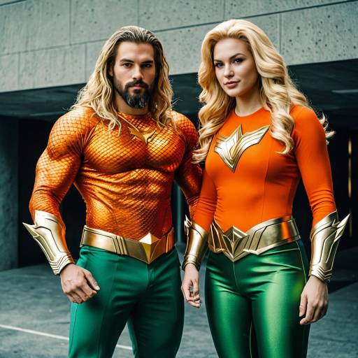 Aquaman Super Friends Cosplay Costume