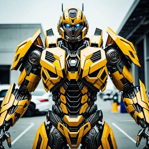 Futuristic Bumblebee Cosplay Costume Design