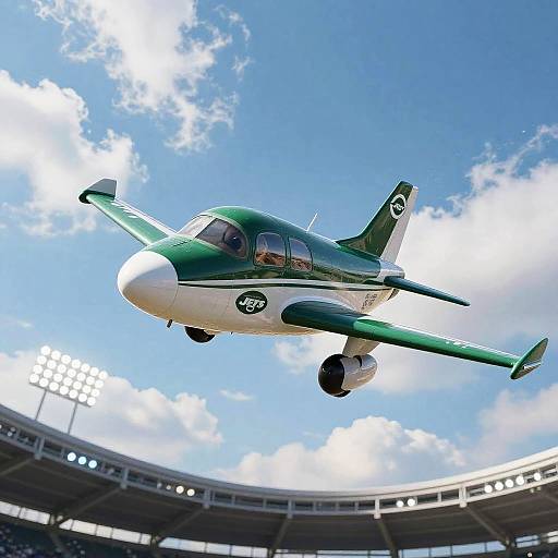 Fierce Jets Mascot Airplane Cartoon