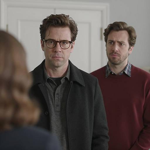 Candid Moment with Two Men and Woman