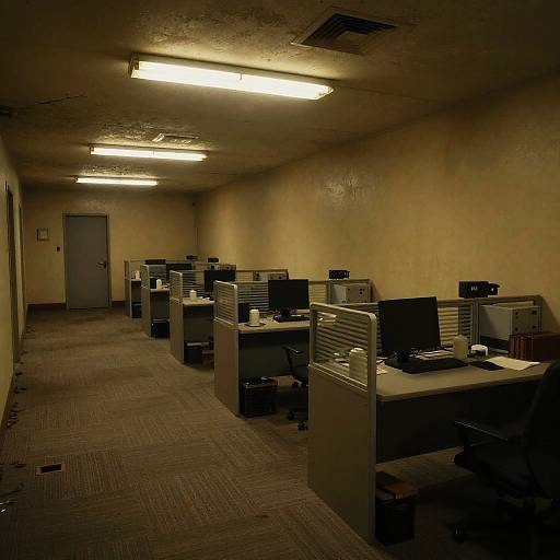 Eerie Endless Backrooms Maze