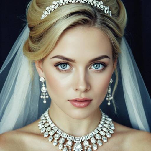 Elegant Bridal Portrait with Accessories