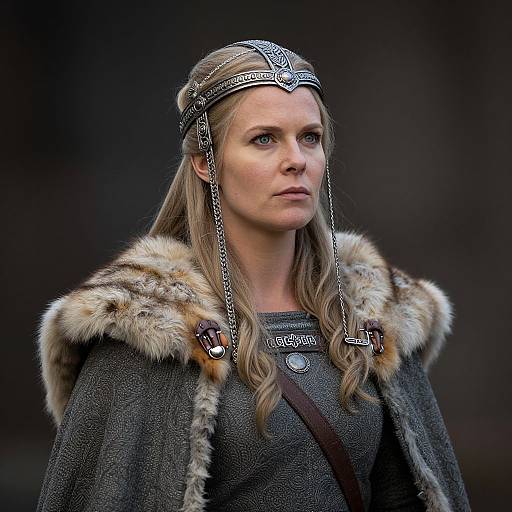 Photo-Realistic Viking Noble Woman