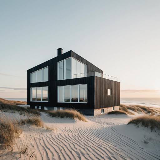Scandinavian Minimalist Coastal House