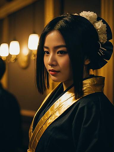 Candid Sushi Roll Costume Portrait