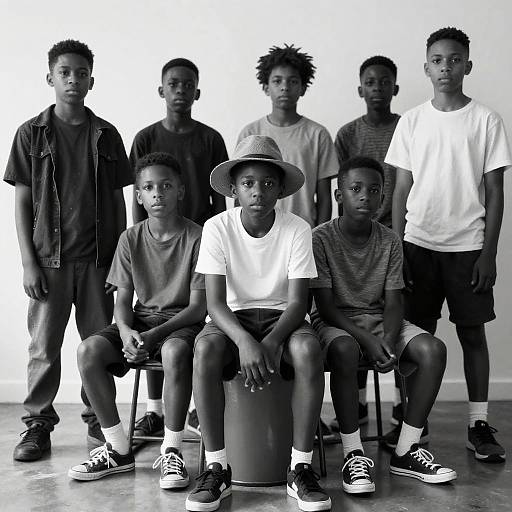 Monochrome Boys Horror Scene