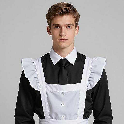 Photorealistic Portrait of a French Maid