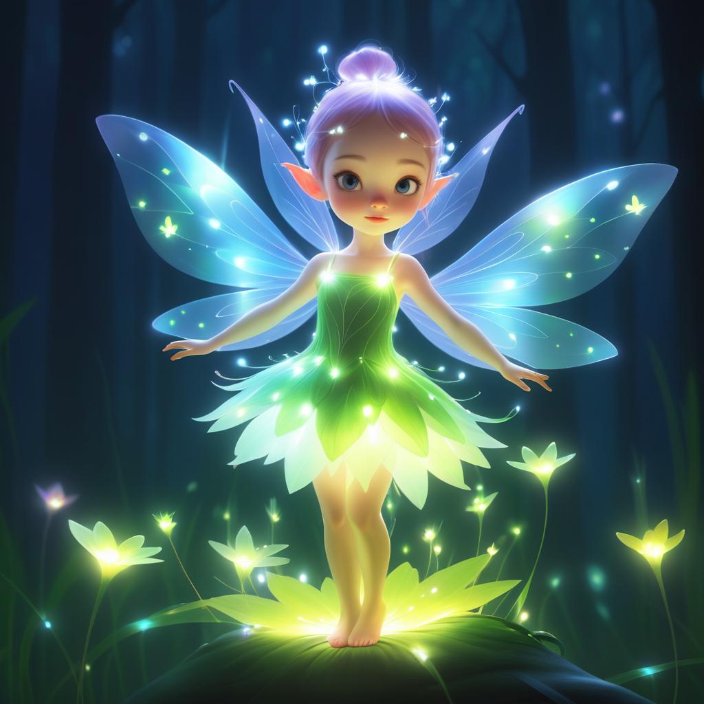 Whimsical Fairy Character Concept in 4K