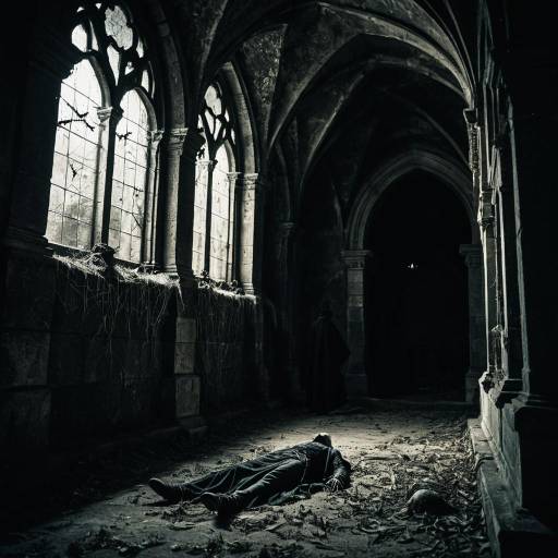 Cinematic Crypt with Vampires