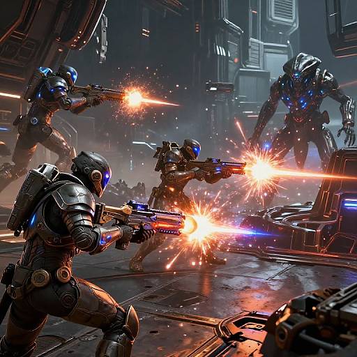 Epic Destiny 2 Guardian Battle Scene