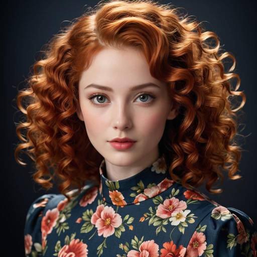 Realistic Portrait of a Confident Young Woman