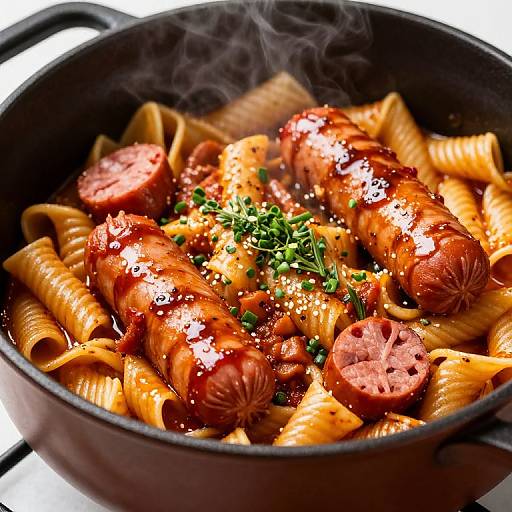 One-Pot Spicy Sausage Pasta