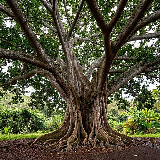 Majestic Banyan Tree on Pipiwai Trail