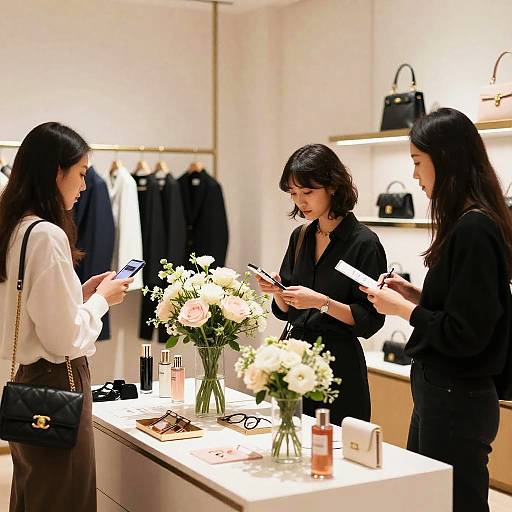 Luxury Boutique In-Store Event Scene